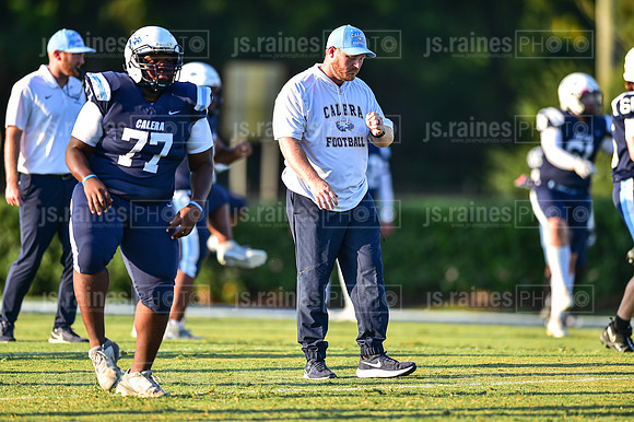 Calera hosts Northridge on August 23, 2024 on week one of AHSAA Football. Northridge wins 30-27.