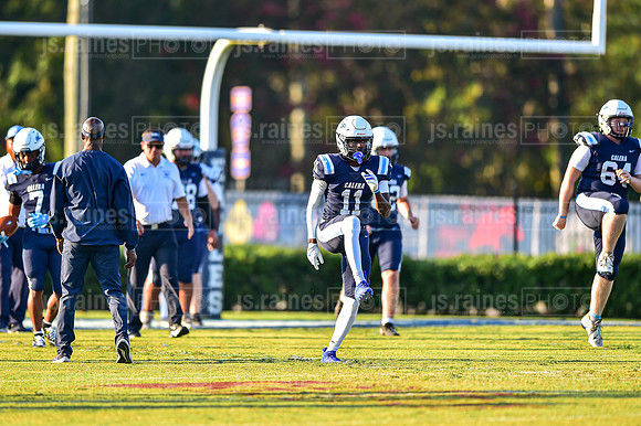 Calera hosts Northridge on August 23, 2024 on week one of AHSAA Football. Northridge wins 30-27.