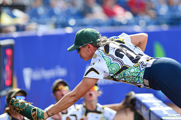 The World Games 2022: Australia and Japan Softball Compete in The World Games